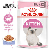 Royal Canin Wet Kitten Jelly Complete Feed For Cats (12x85g) product image 2 - Rufftail Pune