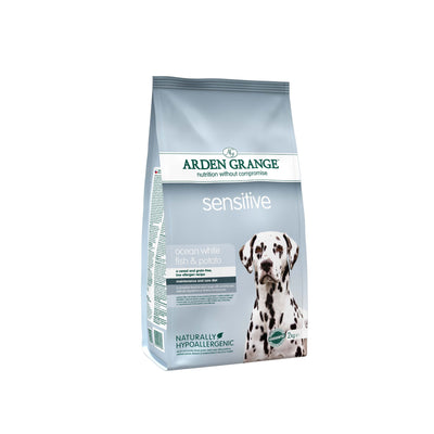 Arden Grange Ocean White Fish & Potato Sensitive Adult Dry Dog Food