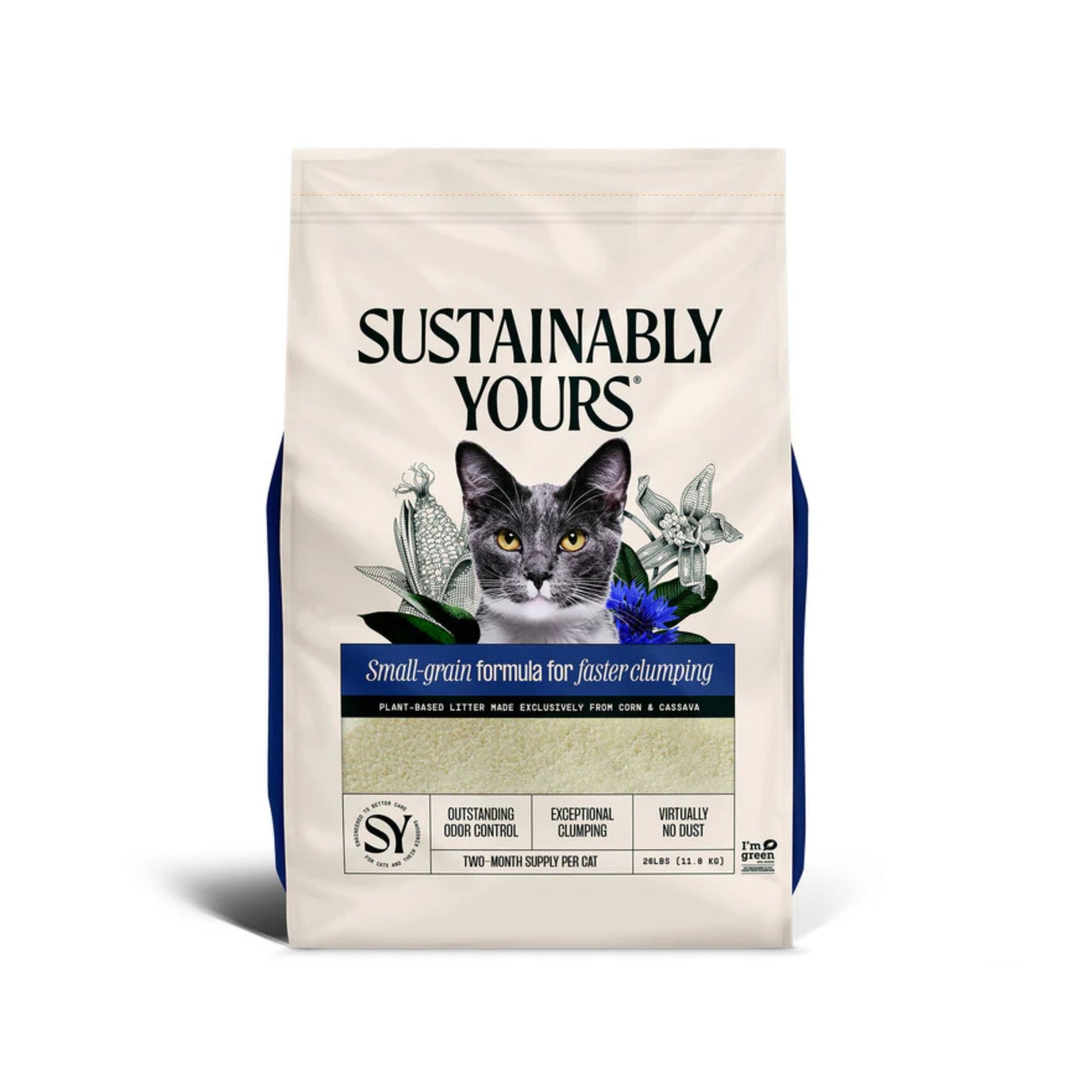 Sustainably Yours Small Grain Cat Litter - Rufftail Pune