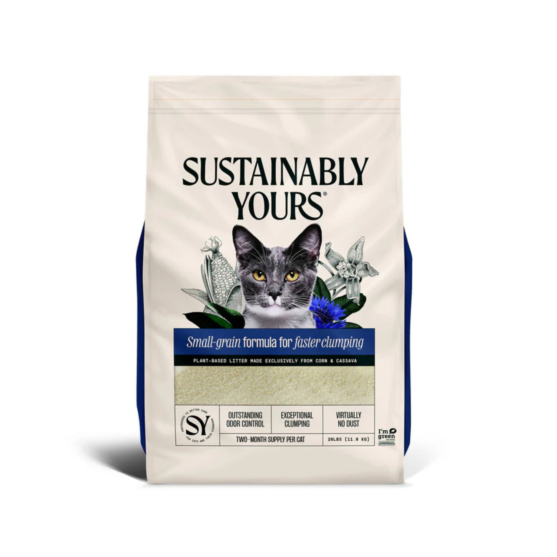 Sustainably Yours Small Grain Cat Litter - Rufftail