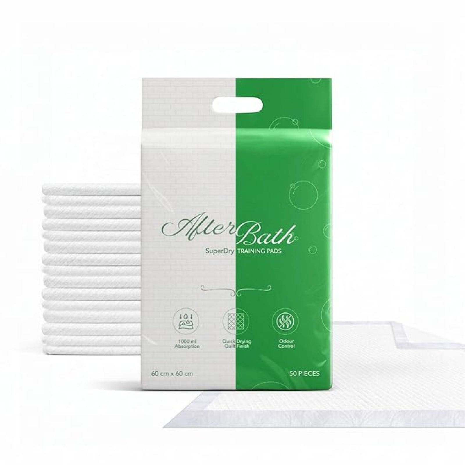Afterbath Superdry Training Pads pack product image - Rufftail Pune