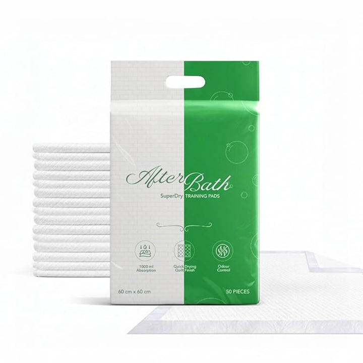 Afterbath Superdry Training Pads pack product image - Rufftail Pune
