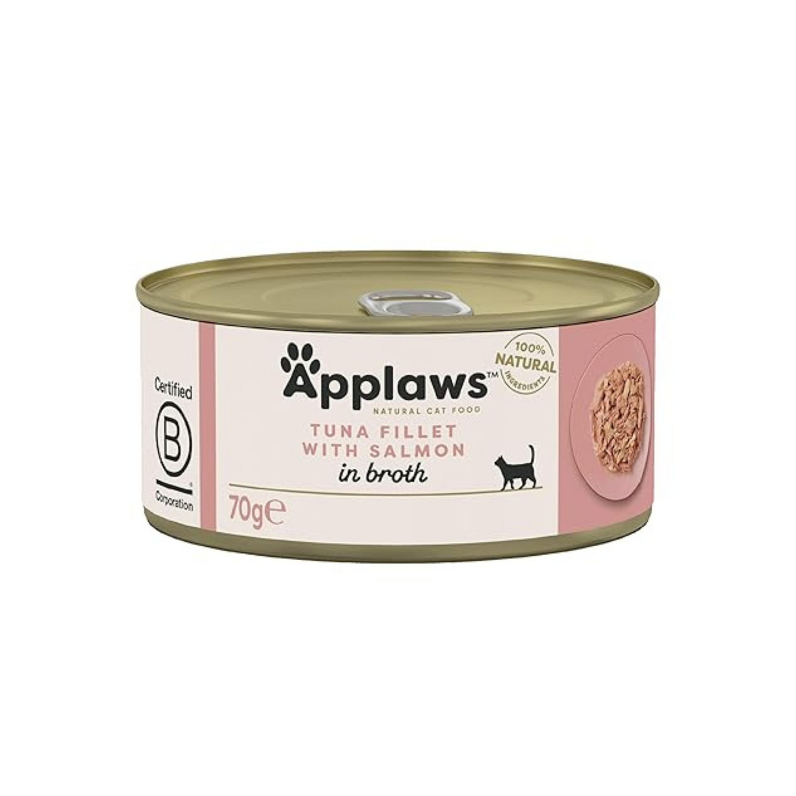 Applaws Tuna Fillet with Salmon in Broth Cat Wet Food Cans Pack product image 2 - Rufftail Pune