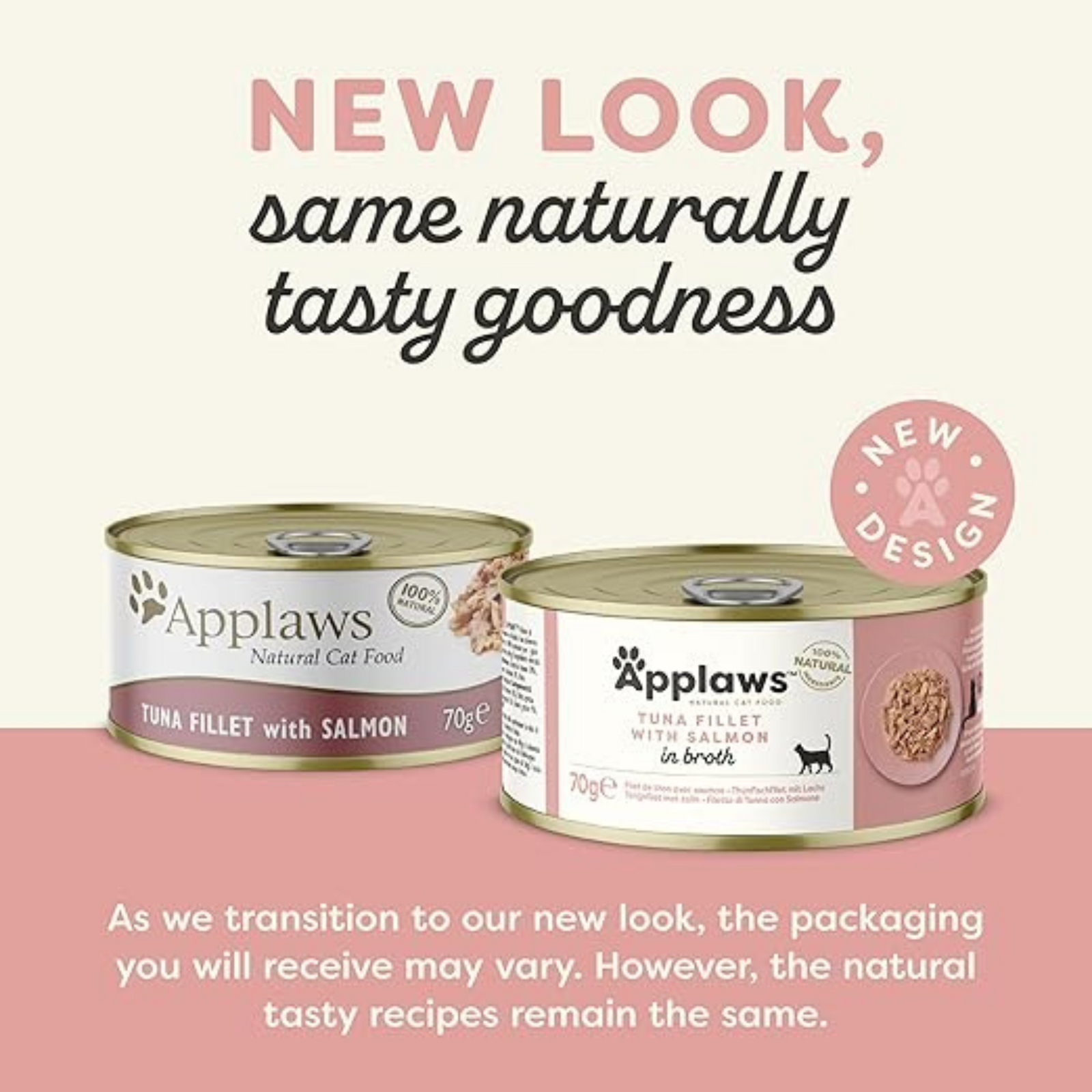 Applaws Tuna Fillet with Salmon in Broth Cat Wet Food Cans Pack product image 3 - Rufftail Pune