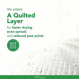 Afterbath Superdry Training Pads- Pee Pad for Dogs with 1800ml Absorption, Training Pads for Puppies (60cm X 90cm X 1cm)- 50 Pk- image 6 - Rufftail Pune