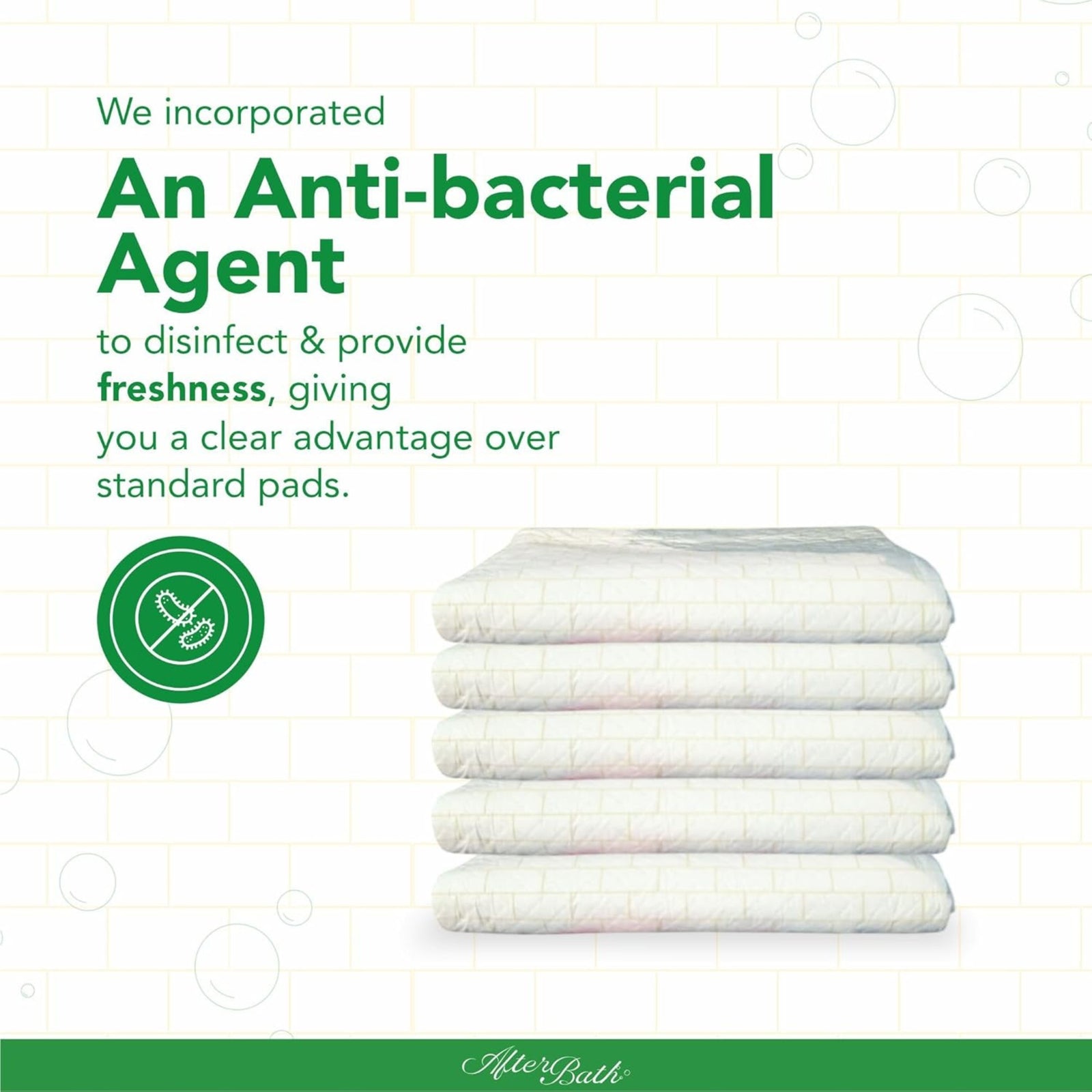 Afterbath Superdry Training Pads- Pee Pad for Dogs with 1800ml Absorption, Training Pads for Puppies (60cm X 90cm X 1cm)- 50 Pk- image 7 - Rufftail Pune