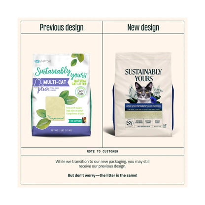 Sustainably Yours Small Grain Cat Litter - Rufftail