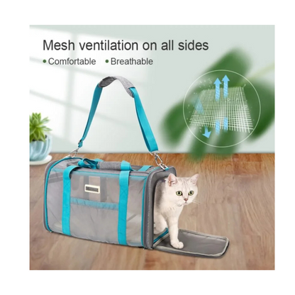 TRUELOVE Transparent Mesh Duffle Carrier - Rufftail
