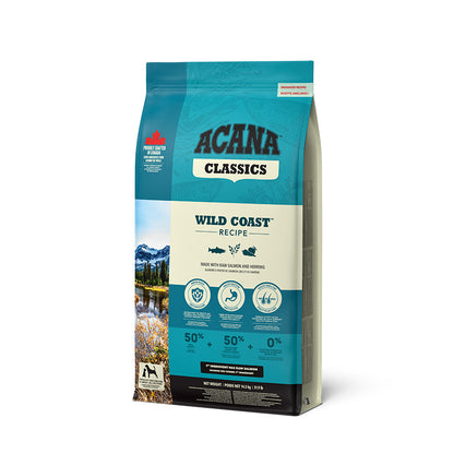 Acana Classics Wild Coast Dry Dog Food (Suitable for all life stages) - Rufftail