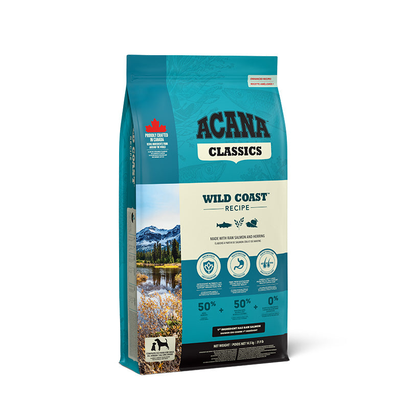 Acana Classics Wild Coast Dry Dog Food (Suitable for all life stages) - Rufftail