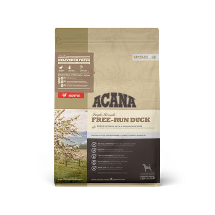 ACANA Singles Free-Run Duck Dry Dog Food - 11.4kg