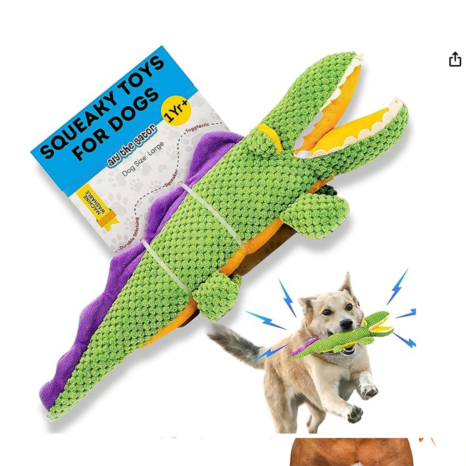 Barkbutler Aly The Gator For Dogs - Rufftail
