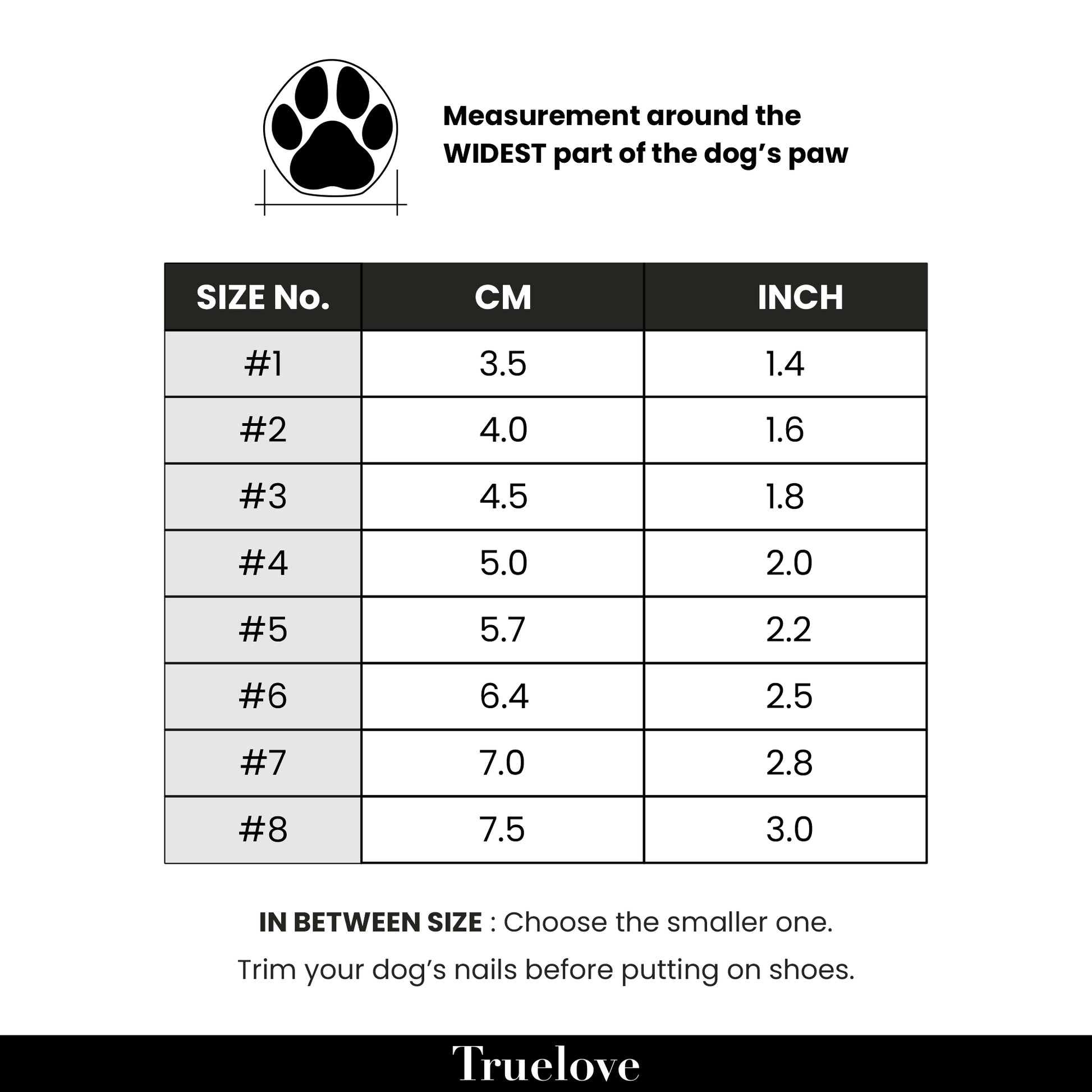 Truelove All Weather Dog Shoes - Black (Set Of 4) - Rufftail