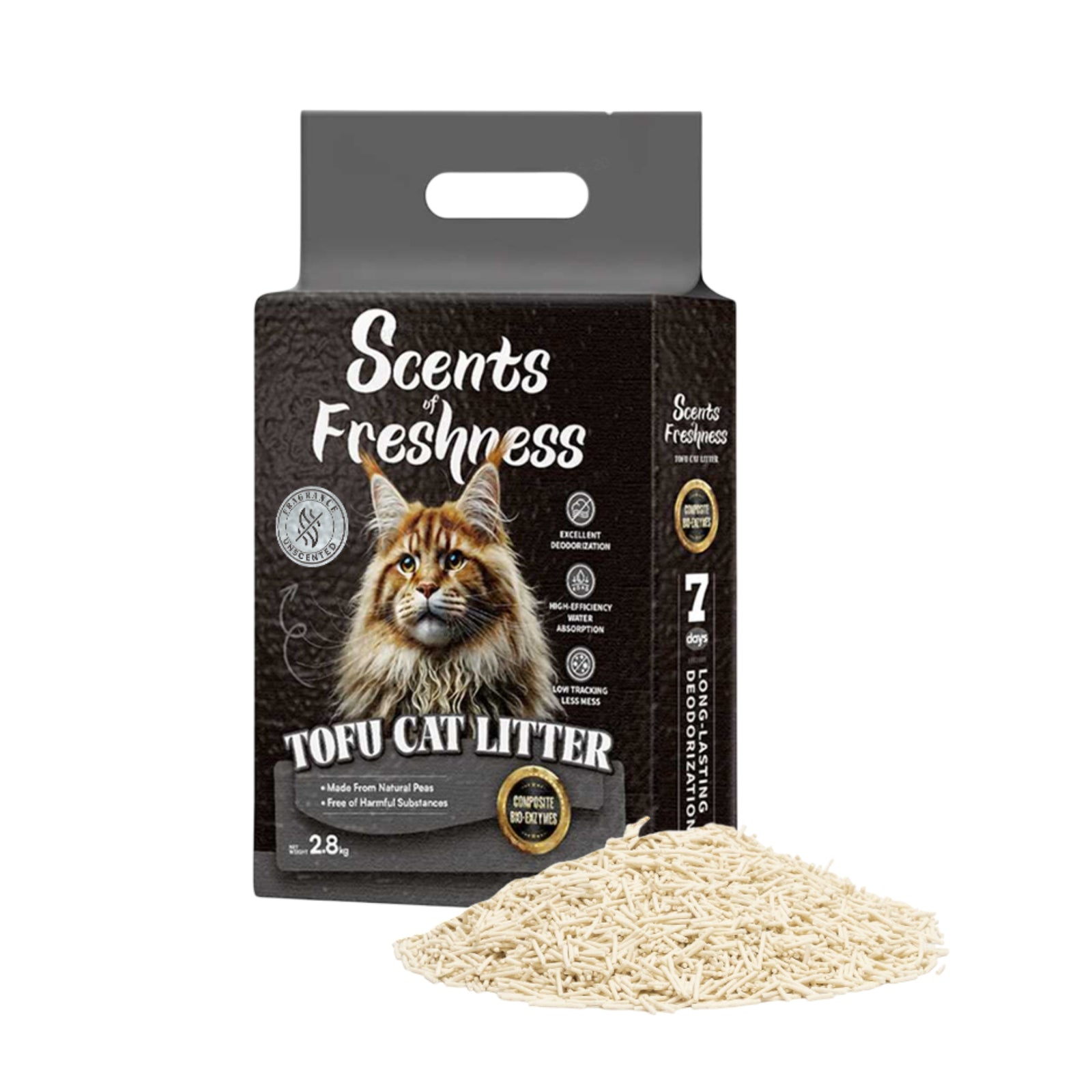 BarkButler x  Scents of Freshness Tofu Cat Litter - Unscented - Rufftail