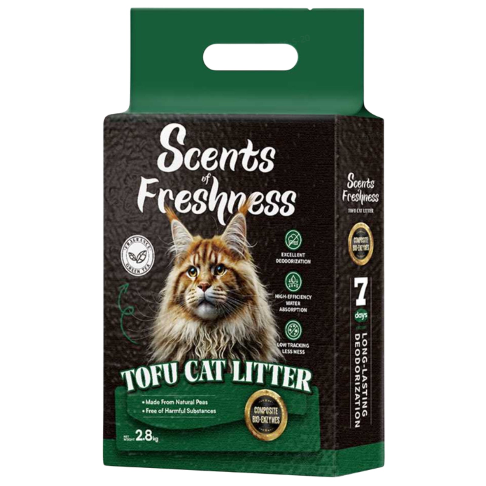 BarkButler x Scents of Freshness Tofu Cat Litter - Boldly Scented (Green Tea) - Rufftail