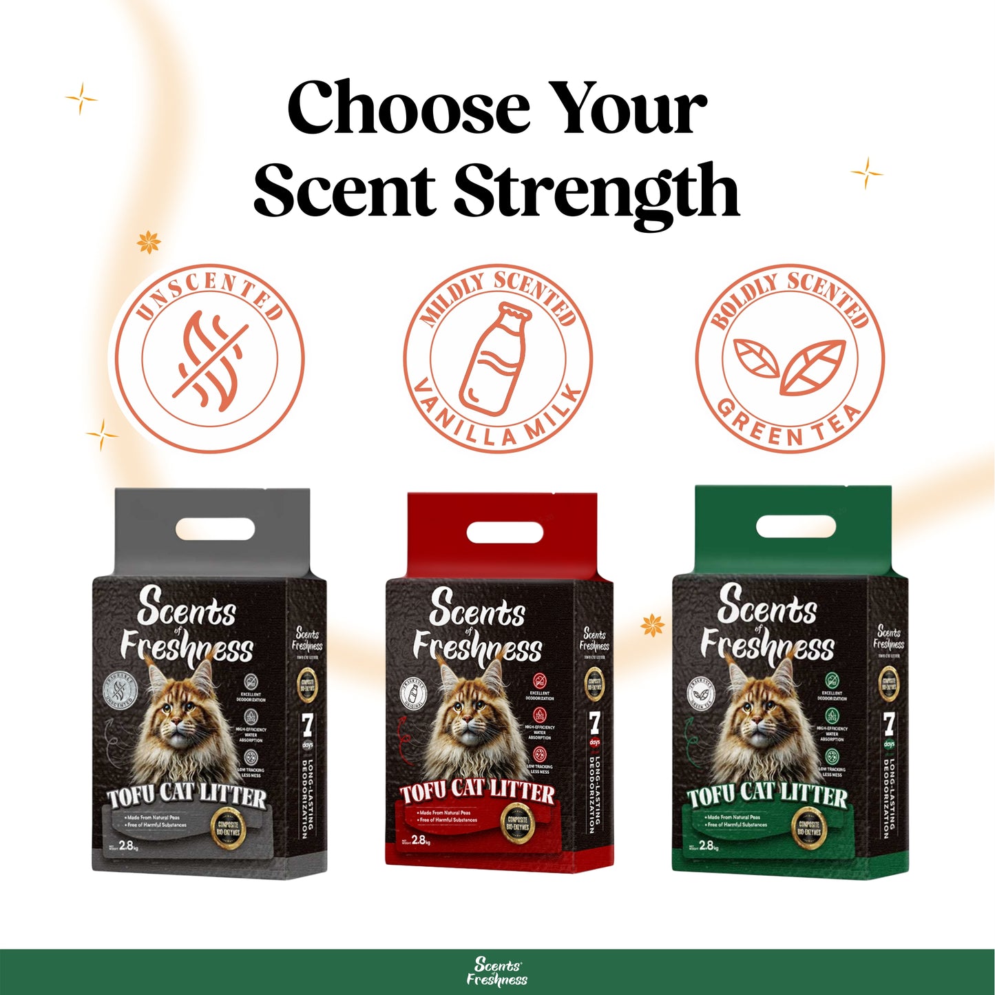 BarkButler x Scents of Freshness Tofu Cat Litter - Boldly Scented (Green Tea)