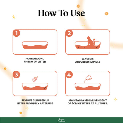 BarkButler x Scents of Freshness Tofu Cat Litter - Boldly Scented (Green Tea)