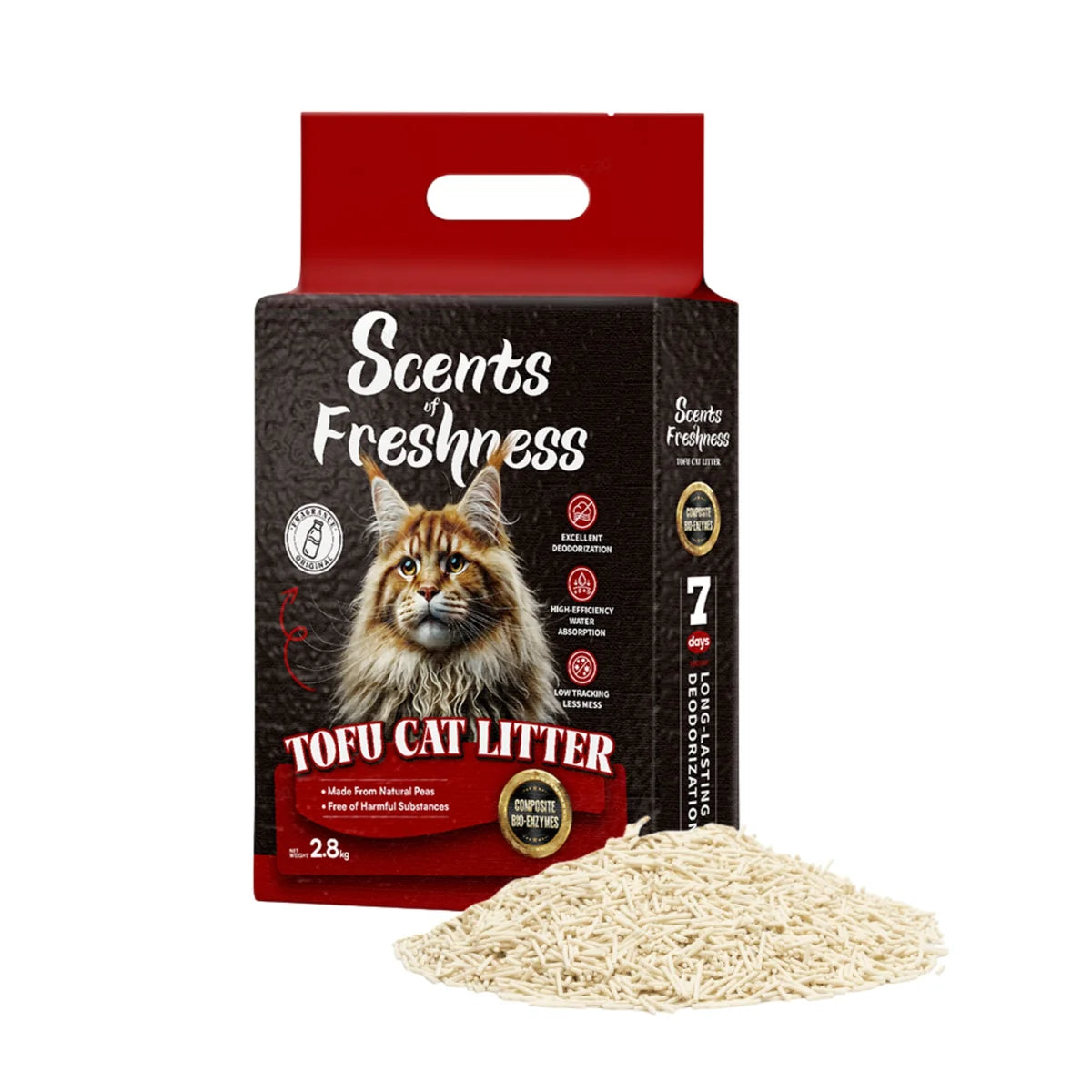 BarkButler Scents of Freshness Tofu Cat Litter - Lemon