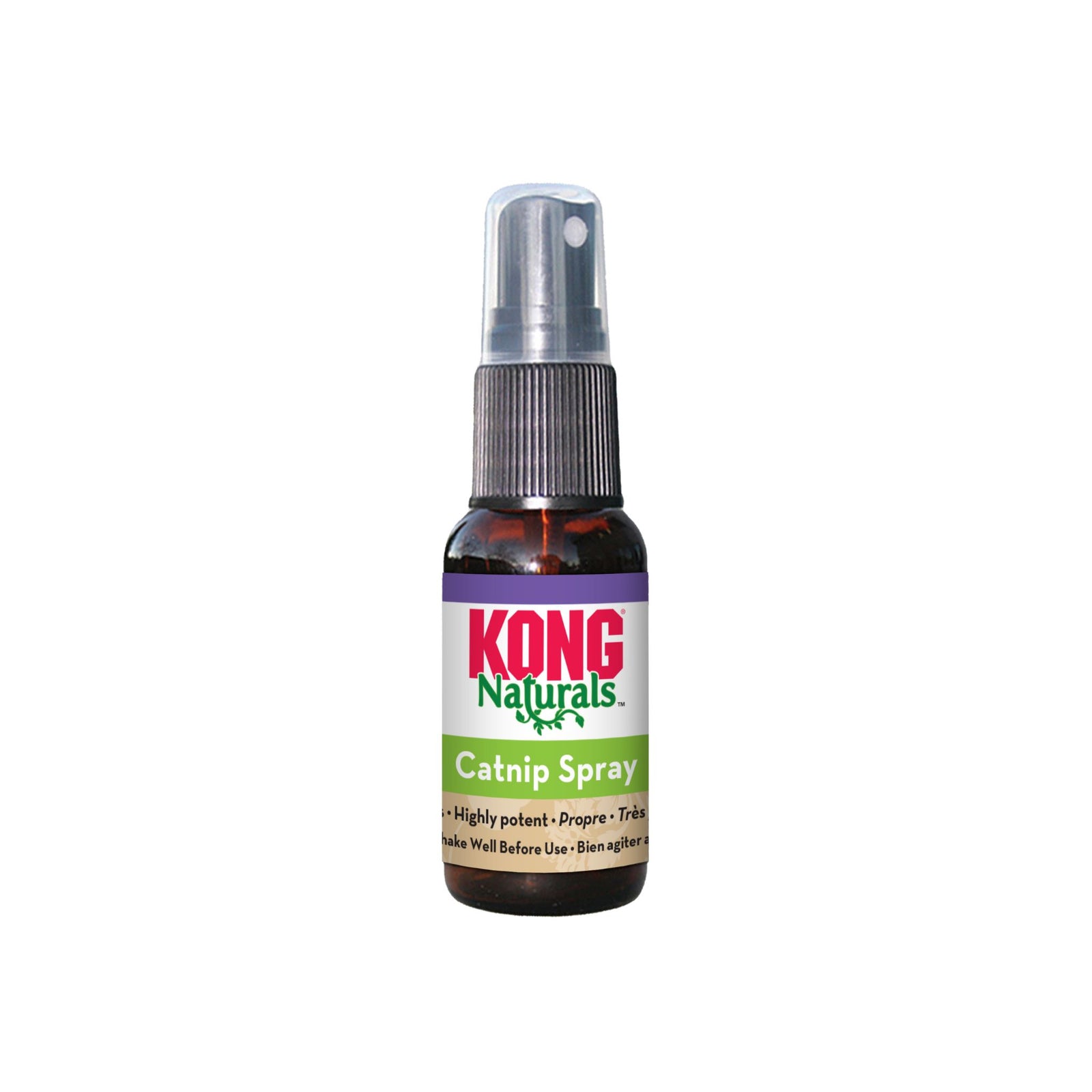KONG Naturals Catnip Spray 29.6ml – Potent Fun for Cats - Rufftail
