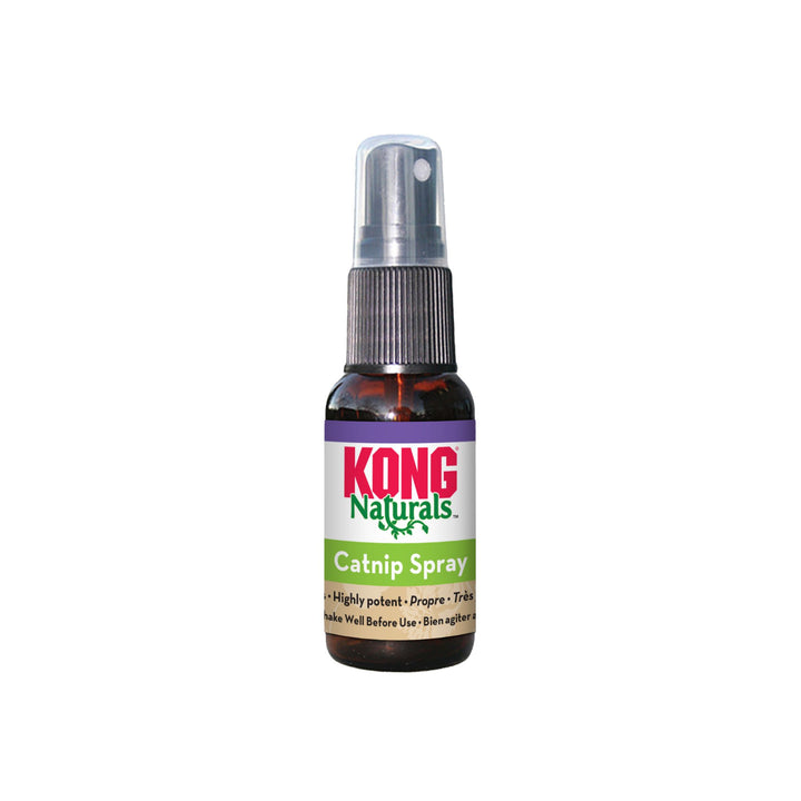 KONG Naturals Catnip Spray 29.6ml – Potent Fun for Cats - Rufftail