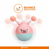 BarkButler x Fofos Electronic Cat Toys Crazy Tumbler Pig Pink Cat Toy product image 8 - Rufftail Pune