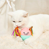 BarkButler x Fofos Electronic Cat Toys Crazy Tumbler Pig Pink Cat Toy product image 3 - Rufftail Pune