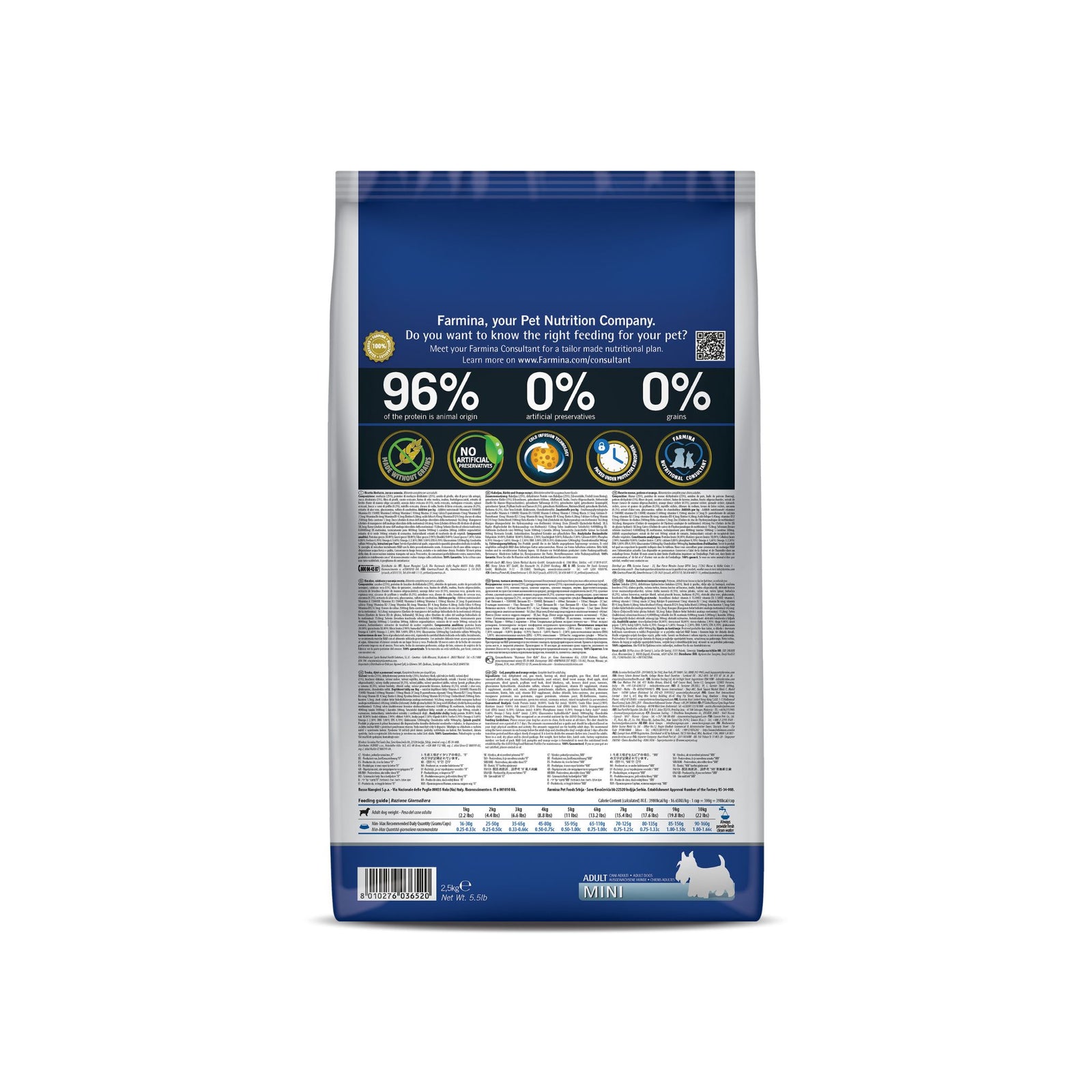 Farmina N&D Ocean Codfish, Pumpkin & Orange Recipe - Adult Mini Dry Dog Food - Rufftail
