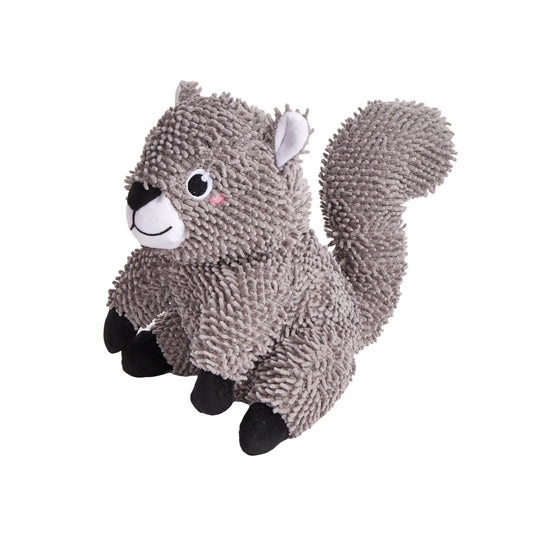 FOFOS Tough Dog Toy Squirrel - Plush Soft Toy