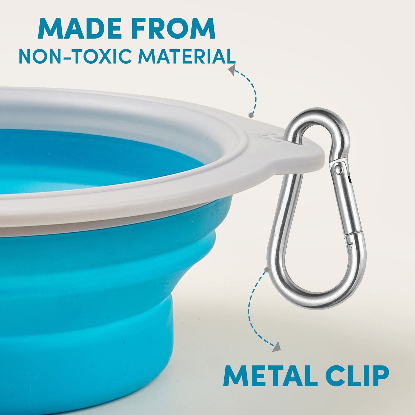 FOFOS Collapsible Bowls- Travel Serving Bowls & Water Dish for Pets product image 4 - Rufftail Pune