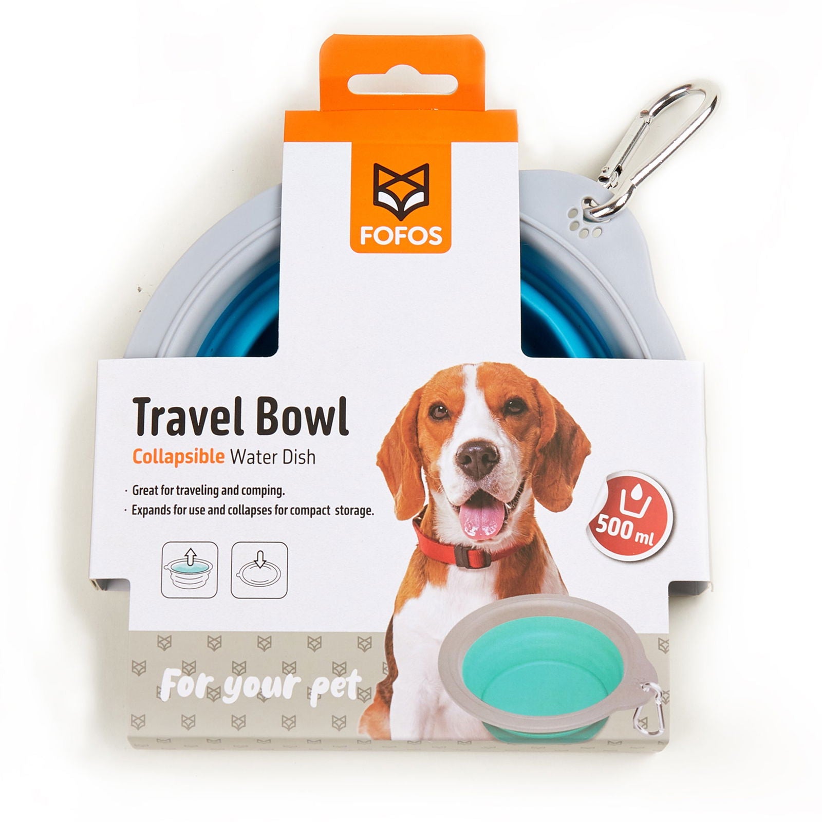 FOFOS Collapsible Bowls- Travel Serving Bowls & Water Dish for Pets - Rufftail Pune
