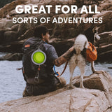 FOFOS Collapsible Bowls, Green for Dogs product image 7 - Rufftail Pune