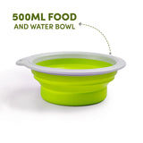 FOFOS Collapsible Bowls, Green for Dogs product image 6 - Rufftail Pune