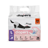 Barkbutler x Fofos Disposable Dog Female Diapers product image 3 - Rufftail Pune