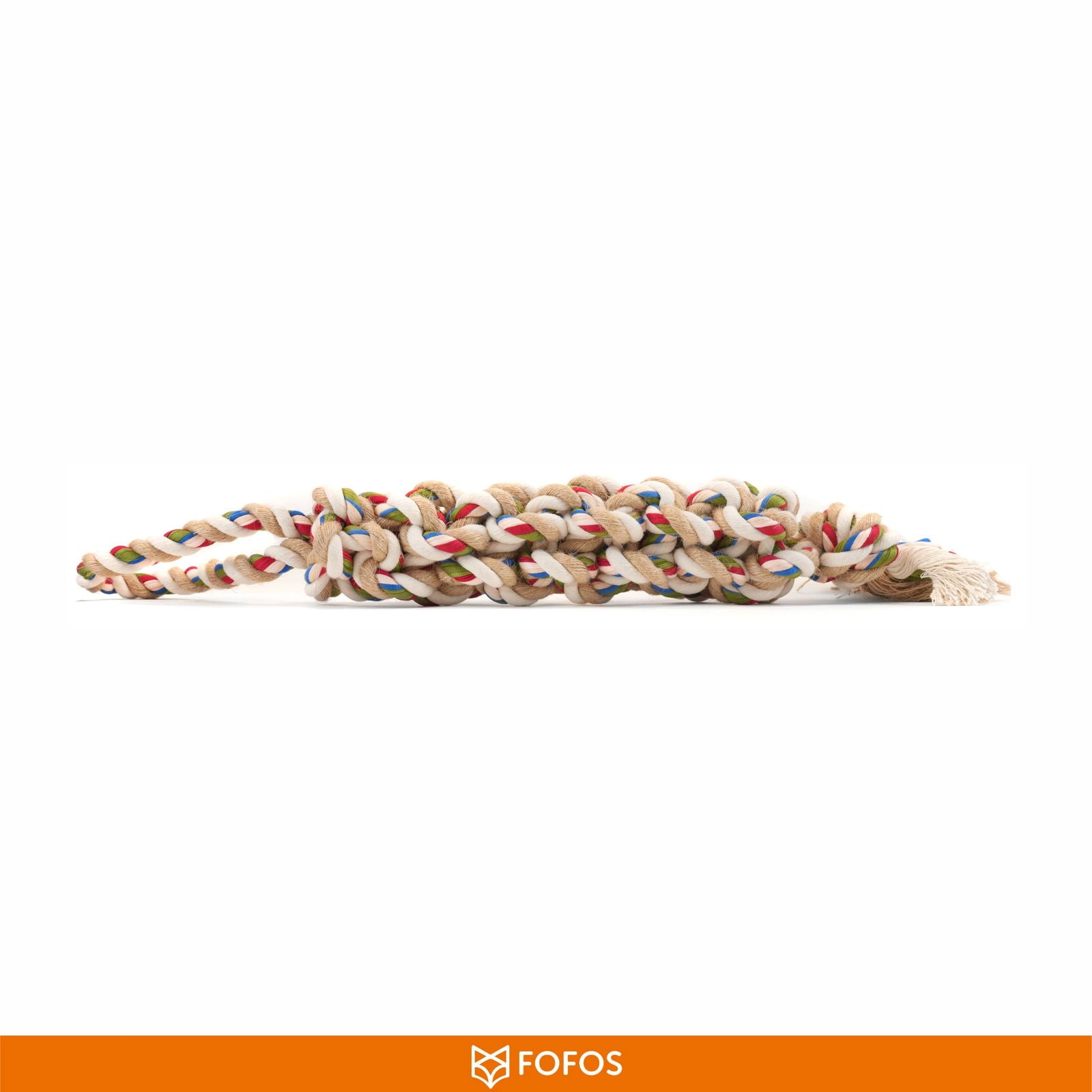 BarkButler x FOFOS Flossy Rope & Ball Dog Toy - For All Breeds - Rufftail