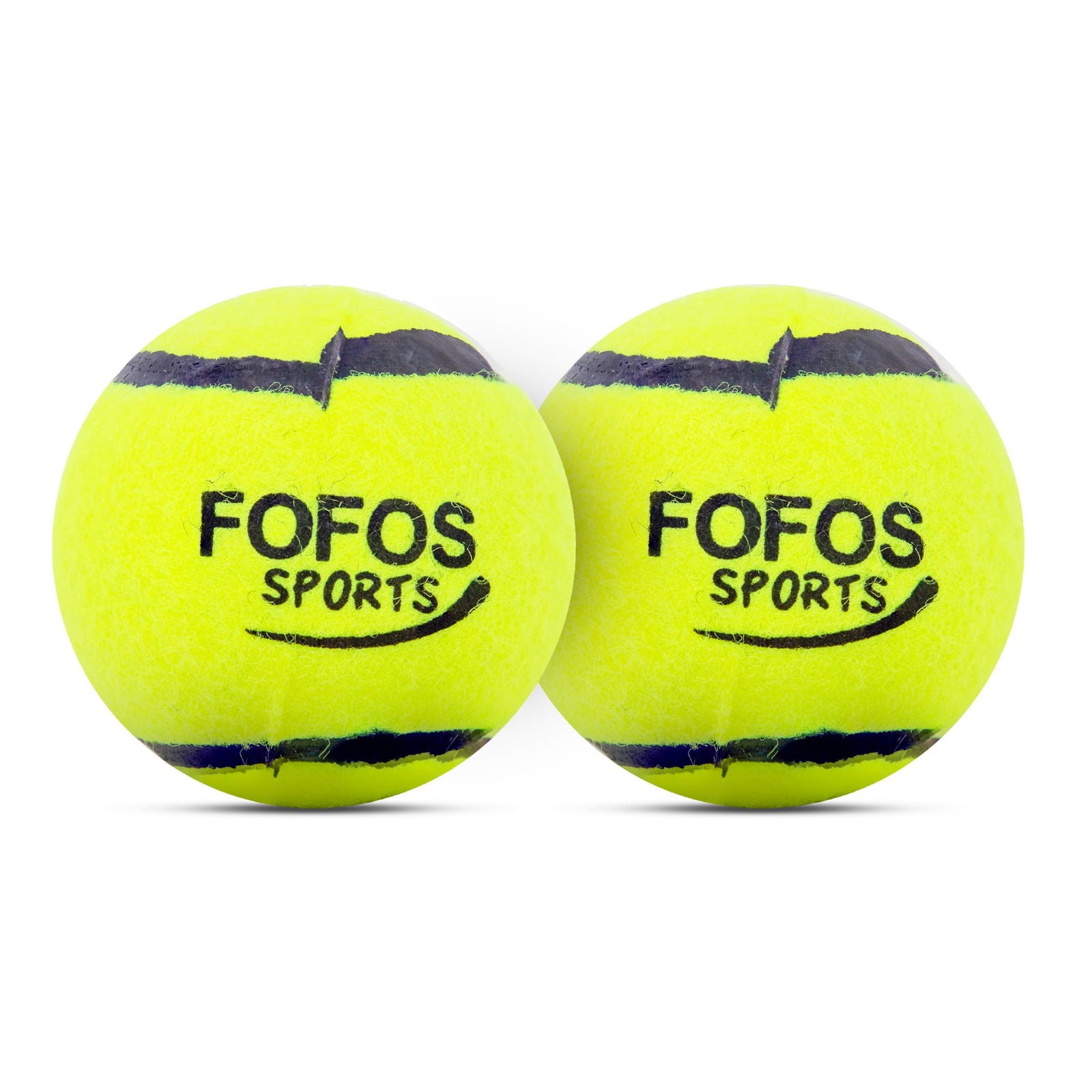 BarkButler x Fofos Sports Fetch Ball Dog Toy Set- Yellow (Pack of 2) - Rufftail
