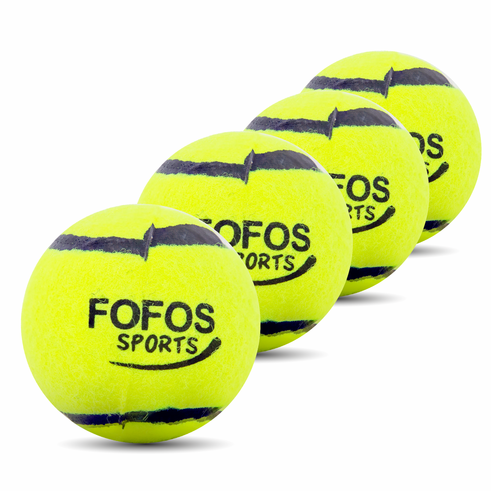 BarkButler x FOFOS Sports Fetch Ball 4pk Dog Toy Set - Rufftail