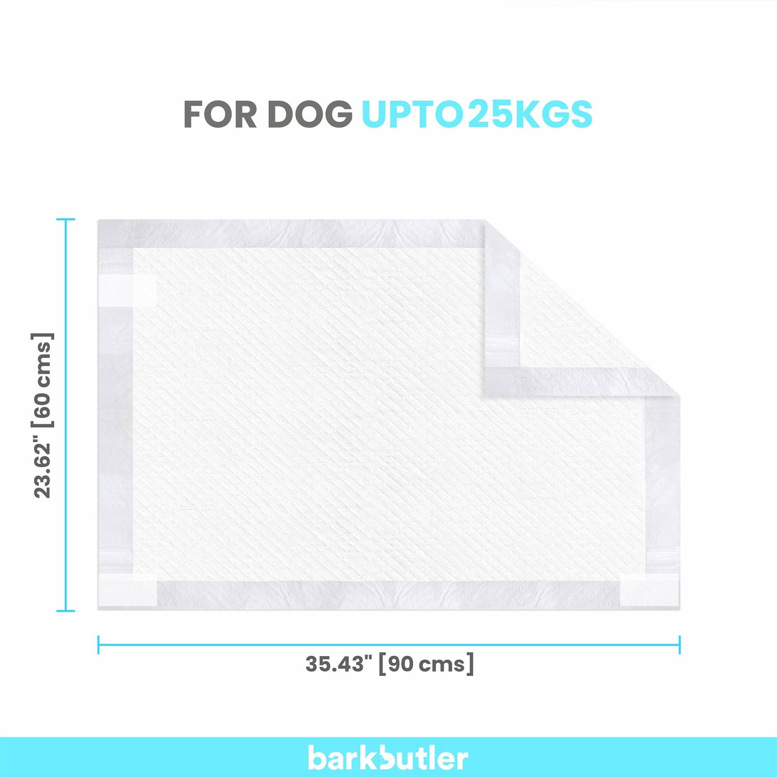 Barkbutler x FOFOS Training Pad for Dogs- 15 pcs product image 6 - Rufftail Pune