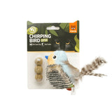 Fofos Blue Bird with Catnip Balls Cat Toy- Blue - Rufftail Pune