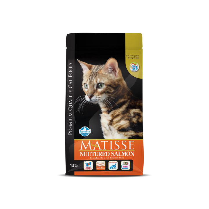 Farmina Matisse Neutered Salmon Cat Dry Food Adult - Rufftail