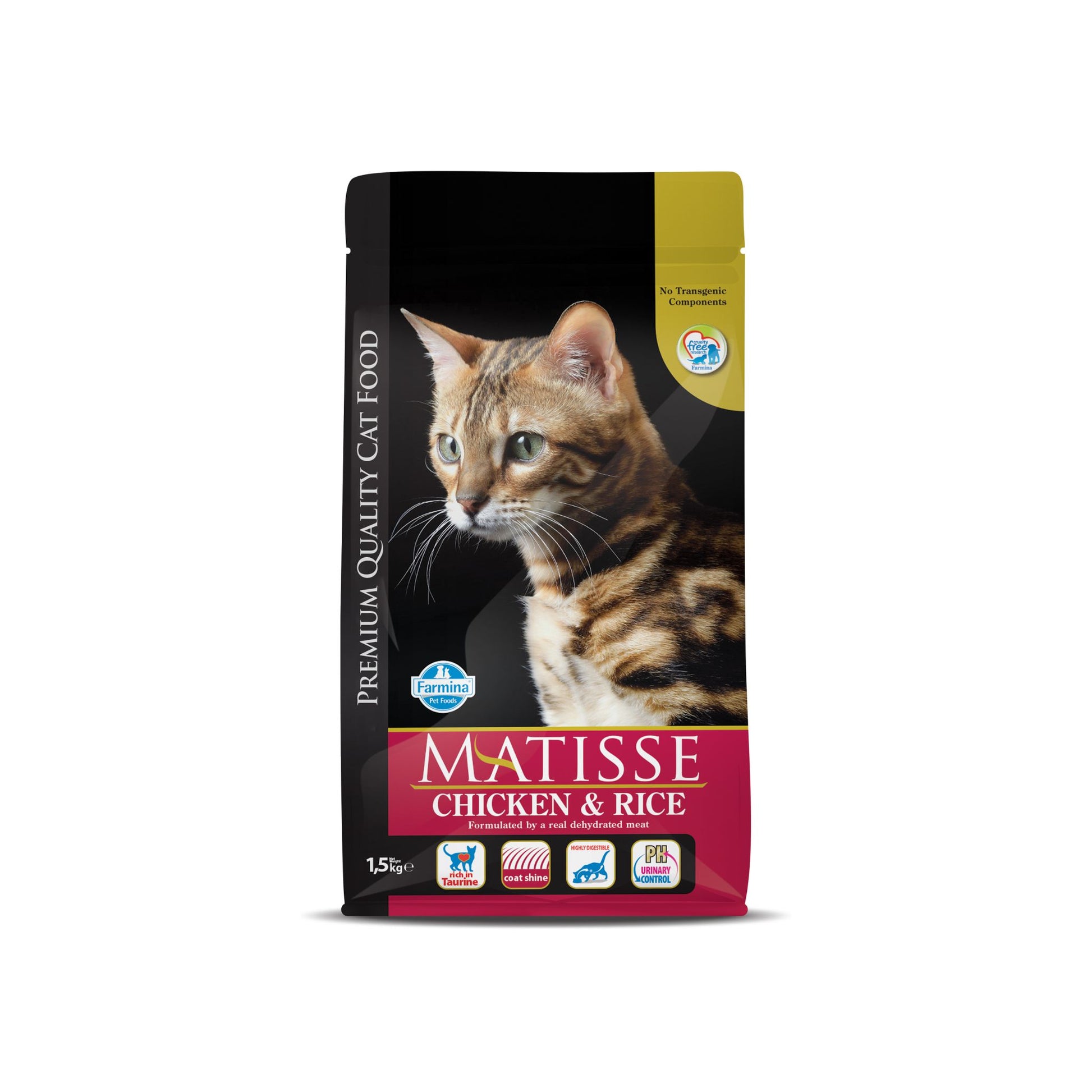 Farmina Matisse Chicken & Rice: Balanced Dry Cat Food Adult - Rufftail
