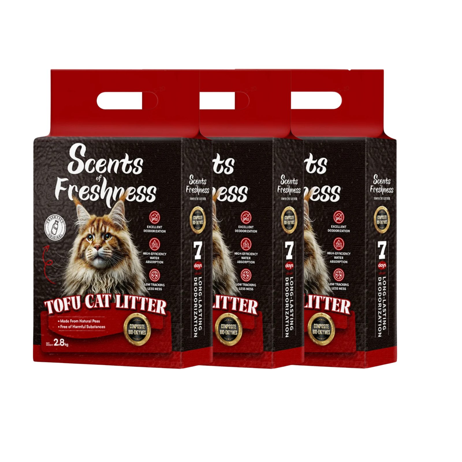 BarkButler Scents of Freshness Tofu Cat Litter - Mildly Scented (Vanilla Milk)