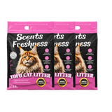 BarkButler Scents of Freshness Tofu Cat Litter - Baby Powder