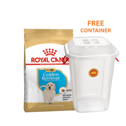 Royal Canin Golden Retriever Puppy Dry Dog food With Free Container