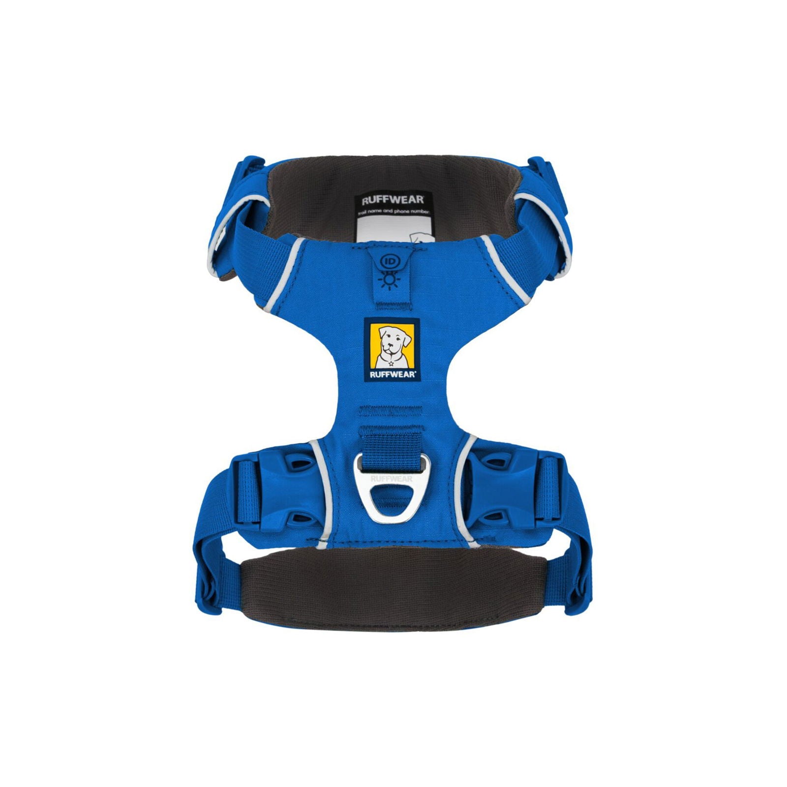 Ruffwear Front Range Harness for Dogs – Comfortable & Durable - Blue Pool - Rufftail