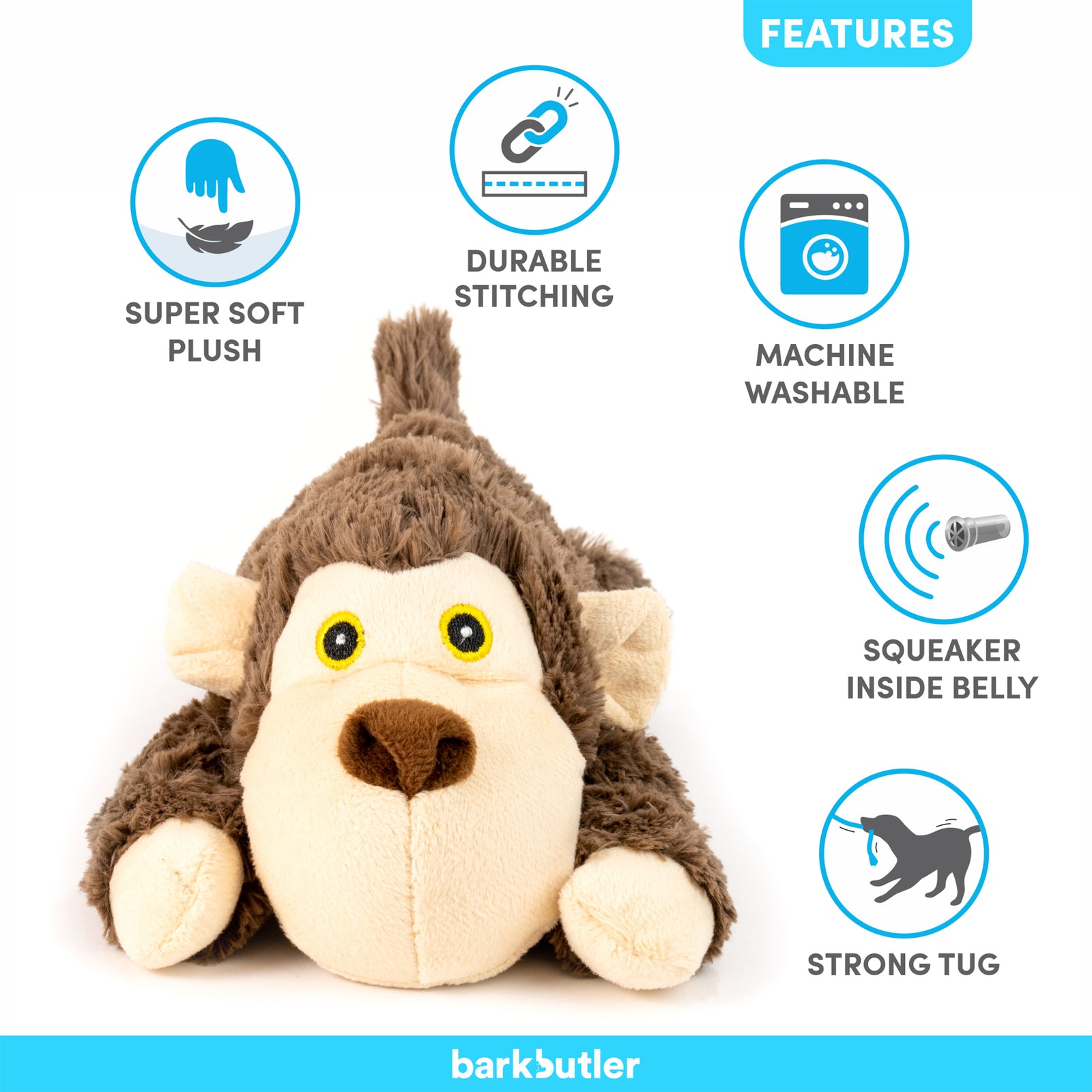 Barkbutler Boh the bear For Dogs - Rufftail