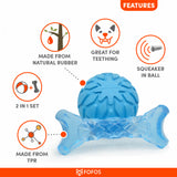 BarkButler x Fofos Milk Bone & Ball Puppy Teething Dog Toy product image 2 - Rufftail Pune