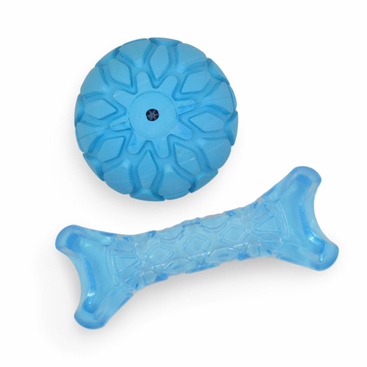BarkButler x Fofos Milk Bone & Ball Puppy Teething Dog Toy - Rufftail
