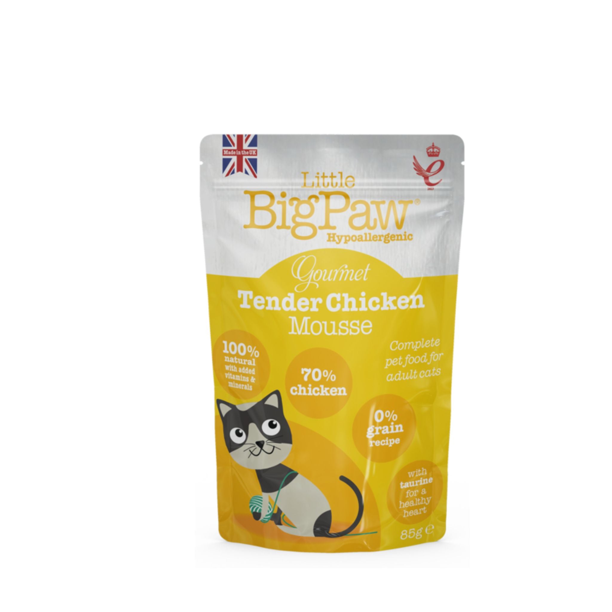 Little Big Paw Gourmet Tender Chicken Mousse For Adult Cats - Rufftail