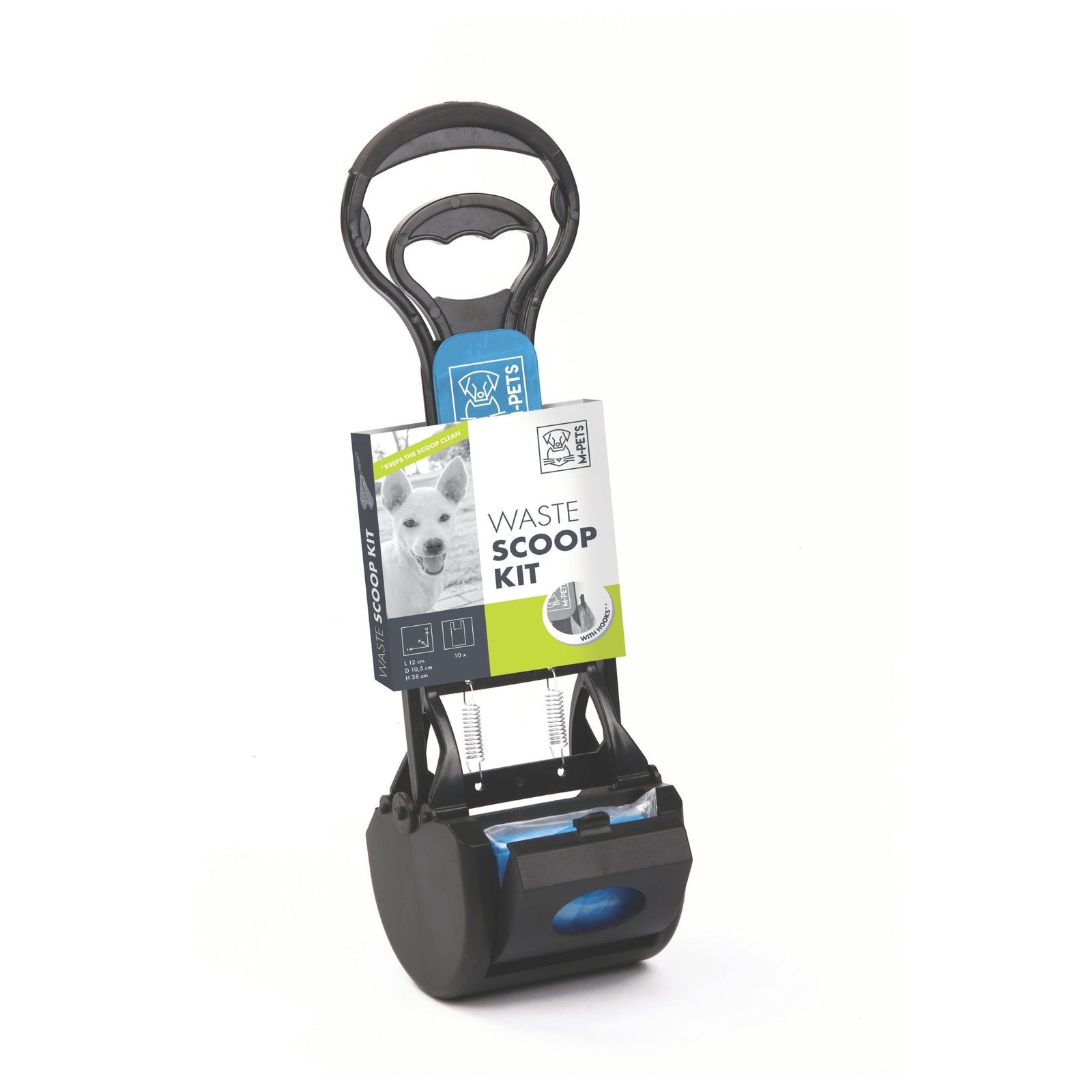 M-PETS Waste Scoop Kit With Handles - Rufftail Pune