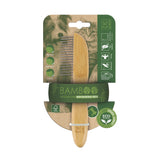 M-PETS Bamboo Regular Comb With Rotating Teeth - 16 Teeth For Pets - Rufftail